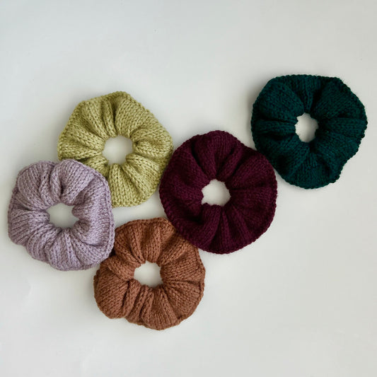 Chunky Knit Scrunchie